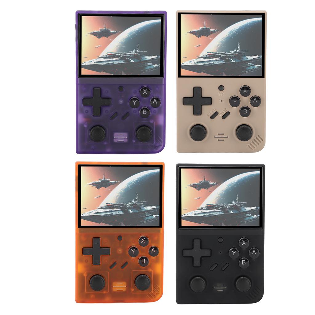 Handheld Retro Spielekonsole 3,5 Zoll IPS Bildschirm Open Source Tragbare Videospielkonsole mit Dual 3D