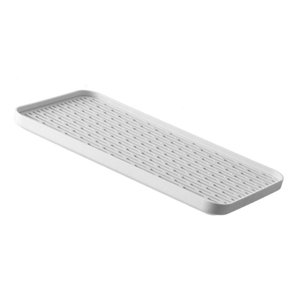 Double Layer Dish Drainer Plastic Dish Drying Rack Draining Board Drain Tray  Office/Home