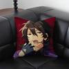 1pc Anime Ensemble Stars Knights Sakuma Rei Pillow Case Fashion Square Pillowcase Bedroom Sofa Room Ins Decoration Leisure