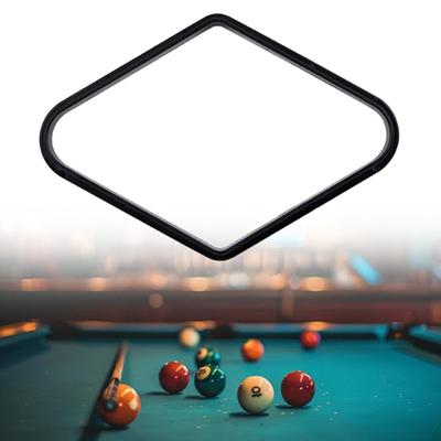 Billiards Nine Ball Diamond Rack Frame Accessories Multifuncational Lightweight Simple Pool Cue