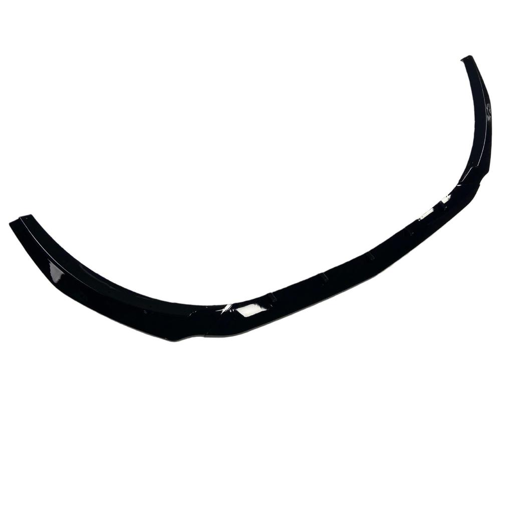 Mercedes-Benz CLA W117 Sport Front Splitter (2017-2019), Glossy Black Carbon Fiber, Three-Section Design