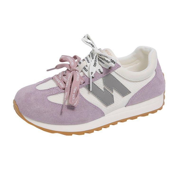 

Soft leather version~ retro German training shoes women s spring 2025 new versatile soft-soled casual sports shoes Forrest Gump shoes tide 35