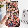 Pink Flower Case for Xiaomi Redmi 10 K60 13C 12C 9A 9C 9T A1 A2 Plus A5 K40 K50 Gaming 12 Soft Back Phone Cover