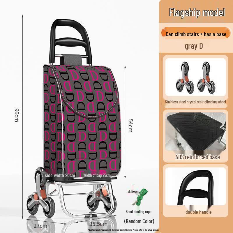 Chengyang Foldable Stair Climbing Shopping Cart