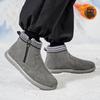 Snow boots new winter velvet thickened warm cotton shoes integrated fur sub-zero cold-proof cotton boots