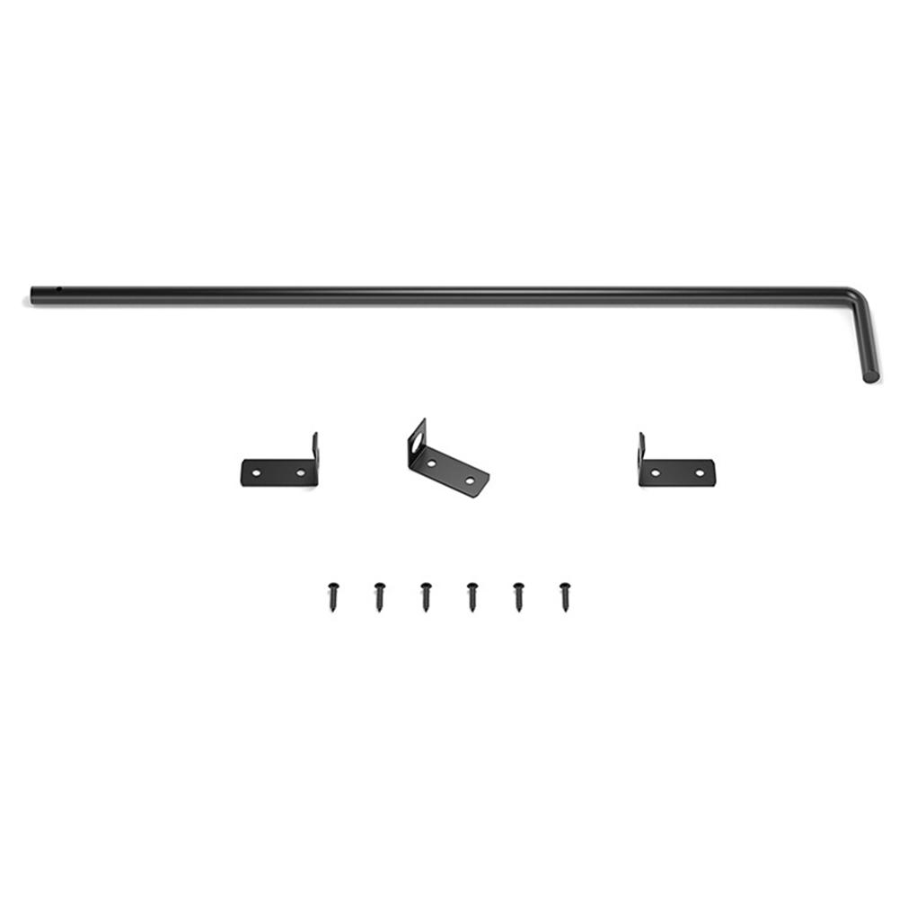 Double Door Lock Cane Bolt Rust Resistant Coating For Residential Security Easy Install Gate Drop Rod Kit Security