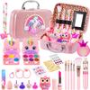 VCYCTO Makeup Set for Toy Kids Cosmetics Cosmetic Kids Makeup Makeup Elementary School Princess Makeup Ages and Present for New School Entrance