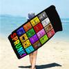 1Pc Colorful Sprunki Characters Beach Towel Microfiber Beach Towel Thin Absorbent For Beach Swimming Yoga Bath Sports 0917293