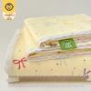 Class A Full Cotton Double Layer Gauze Bed Sheet & Pillowcase Set (3-Piece) for All Seasons
