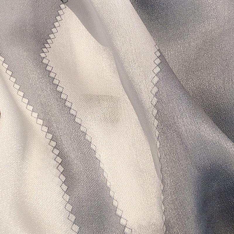 Silk Mulberry Silk Scarf Women'S Versatile Long Beach Scarf Spring And Autumn Silk Scarf Shawl Dual-Purpose