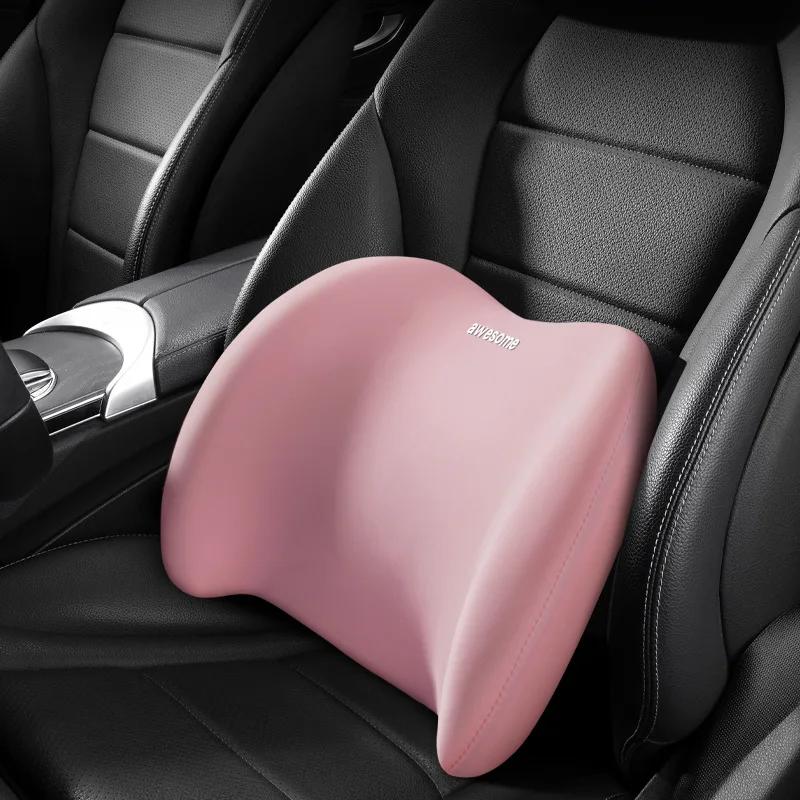 Top Car Headrest Auto Lumbar Pillow Neck Support Seat Travel Guard Travel Guard Cars Lumbar Pillow Car Seat Supplies Accessories