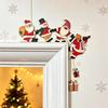 Wooden Santa Claus Door Frame Santa Claus Door Corner Door Frame Trim  Christmas