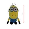 Minions Movie Periphery Yellow Plush Bob Stewart Plush Toy Jeans Plush Doll Pillow Soft Stuffed Sofa Decoration Birthday Gift