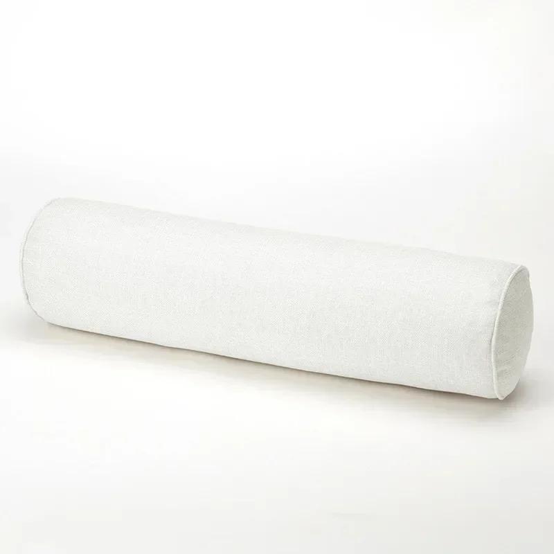 Long Pillow Inner Round Body Cushion Pad Rectangular Sleep Nap Pillow Imitation Cotton Linen Cushion Home Bedroom Accessories