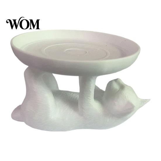 Long-lasting Storage Shelf Jewelry Rack, Cat Shape, Anti-Falling Ring Holder, Durable Anti-falling Rack Resin Anti-Slip Space-Saving Organizer,