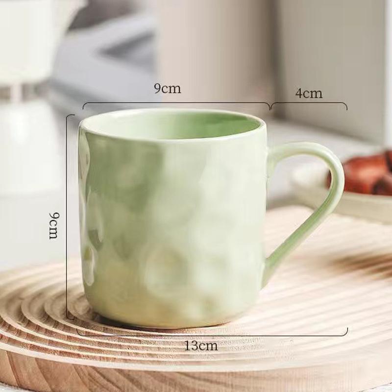 High Value Cups Household Drinking Water Office Ceramic Couple Water Cup Oatmeal Cup Breakfast Cup Coffee Cup Mug