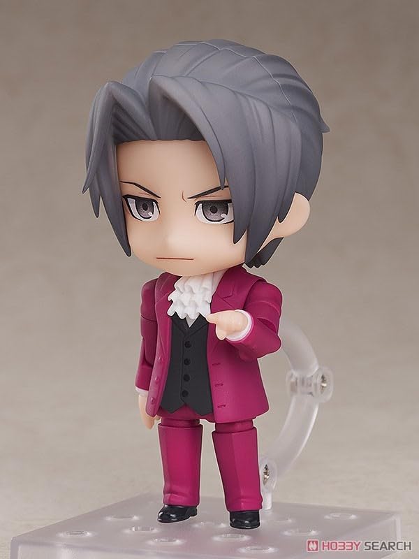 Nendoroid Ace Attorney Mitsurugi Reiji Plastic Painted Fully Articulated Figure Non-scale