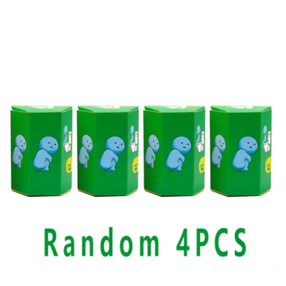 Smikis Nachtleuchtende Figuren Set Toiletten Serie Blind Box Kinder Weihnachts Geburtstagsgeschenk Ornament Figur Dekor