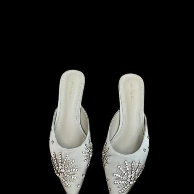 Flat-top Front Slip-on Shoes - New Style, Versatile, Comfy Lazy Slant-toe Women's Shoes