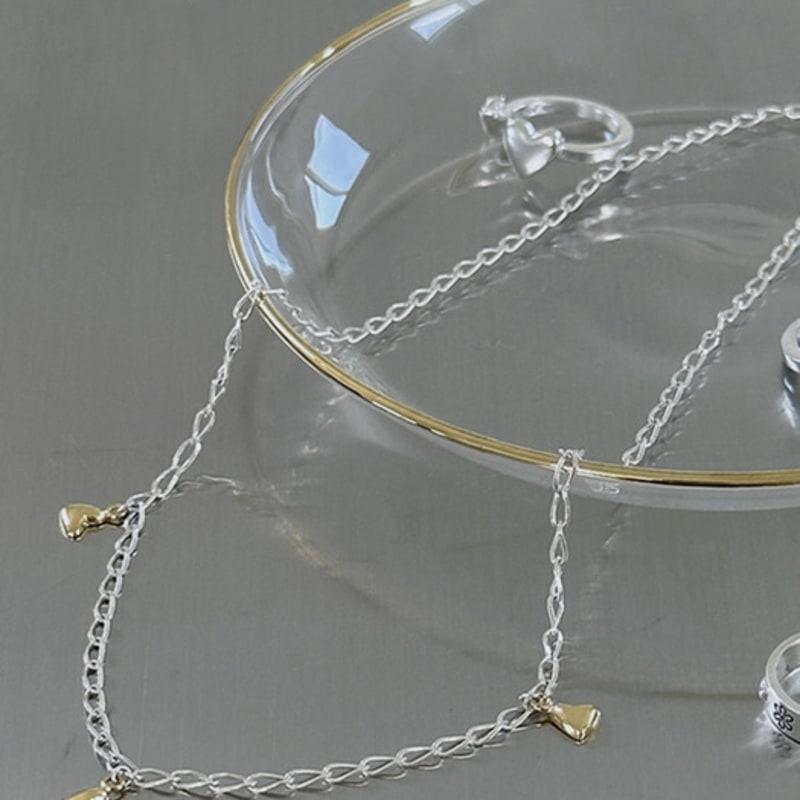 Pinaf Heart Chain Necklace