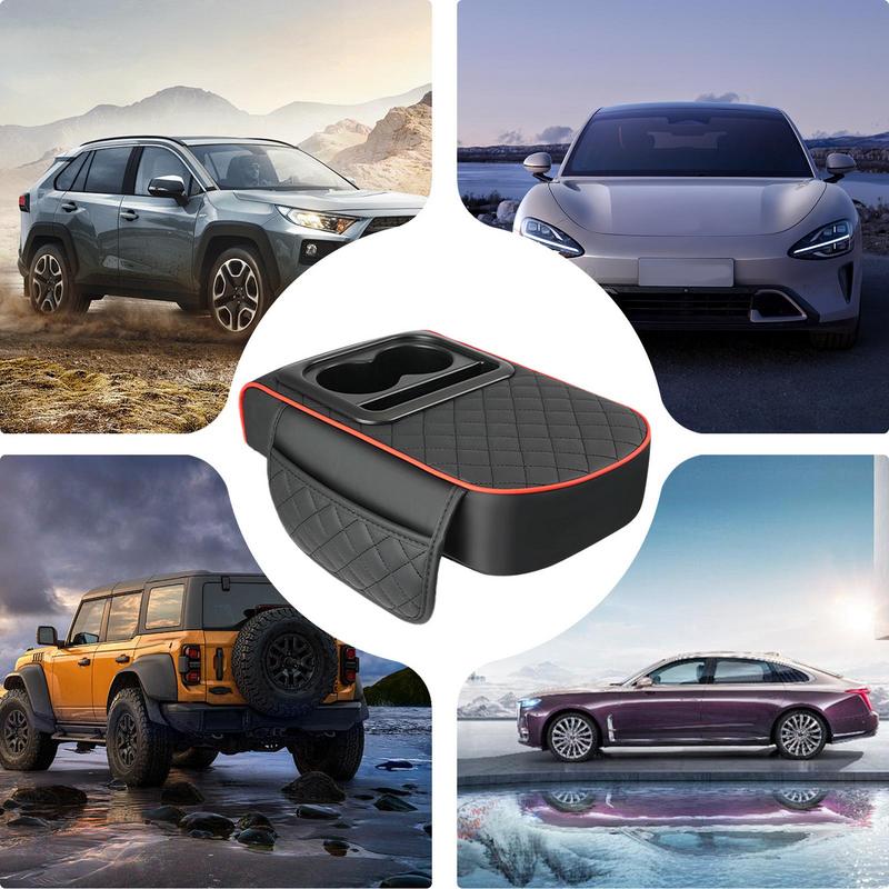 For  Including SUVs Car Center Console Cover Car Cushion Cover Pad Center Console Car Center Console Heighten Cover With Drink