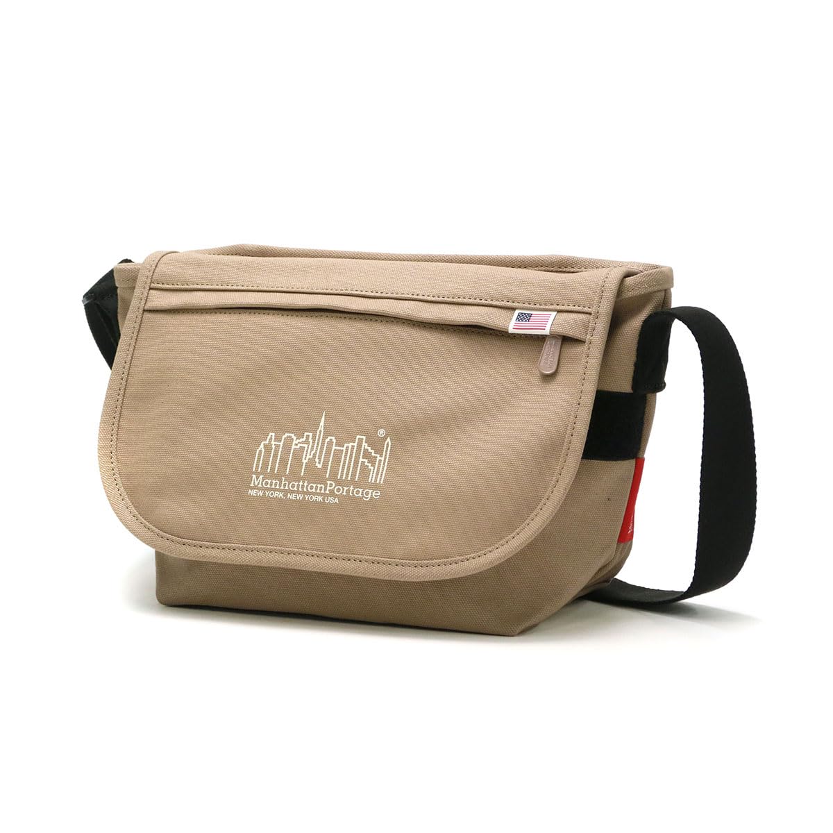 

Genuine Product Messenger Bag MP1605JRCNVS Casual Messenger Bag JR Canvas BEG [Manhattan Portage] [Official]