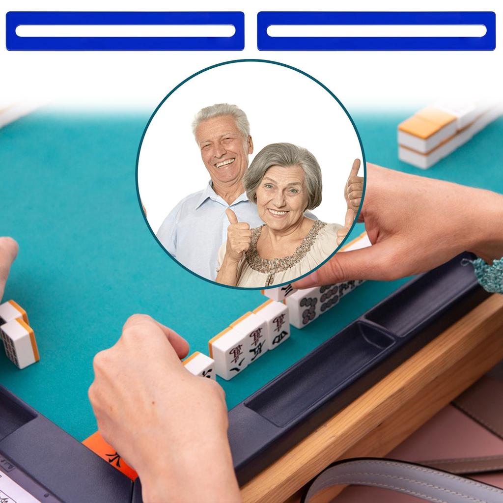 Mahjong Finder And Reading Guide Strip – Line Focus Ruler For Rulebooks And Learning Aid