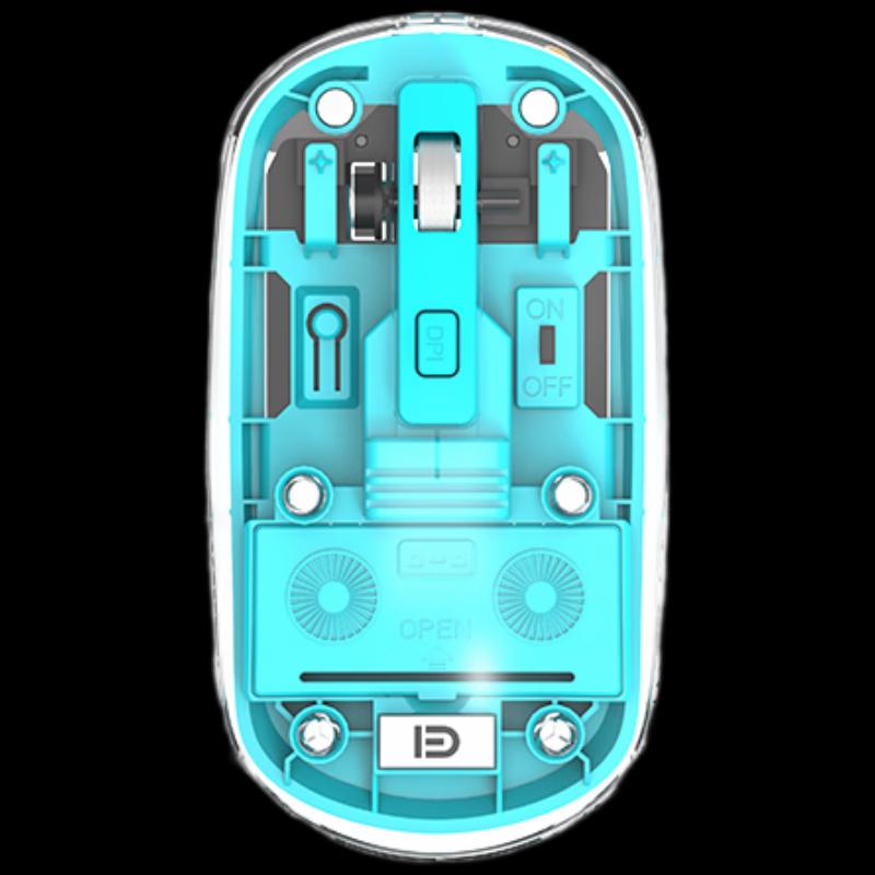 

Fude E618D Transparent Dual-Mode Wireless Mouse