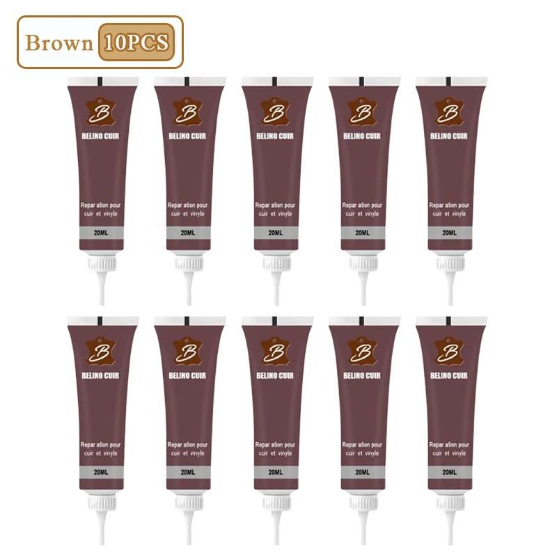 1-10PCS Leather Repair Cream for Scratches Cracks Car Seats Sofa Furniture Restorer Mending Kit Conditioning Care Paste