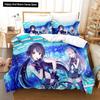 THE iDOLM@STER Cinderella Girls Starlight Stage 3D Printed Anime Bedding Set for Adult Boys Duvet Cover