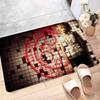 Horror Game S-Silent H-Hill Entrance Door Mat Washable Non-Slip Living Room Sofa Chairs Area Mat Kitchen Welcome Doormat