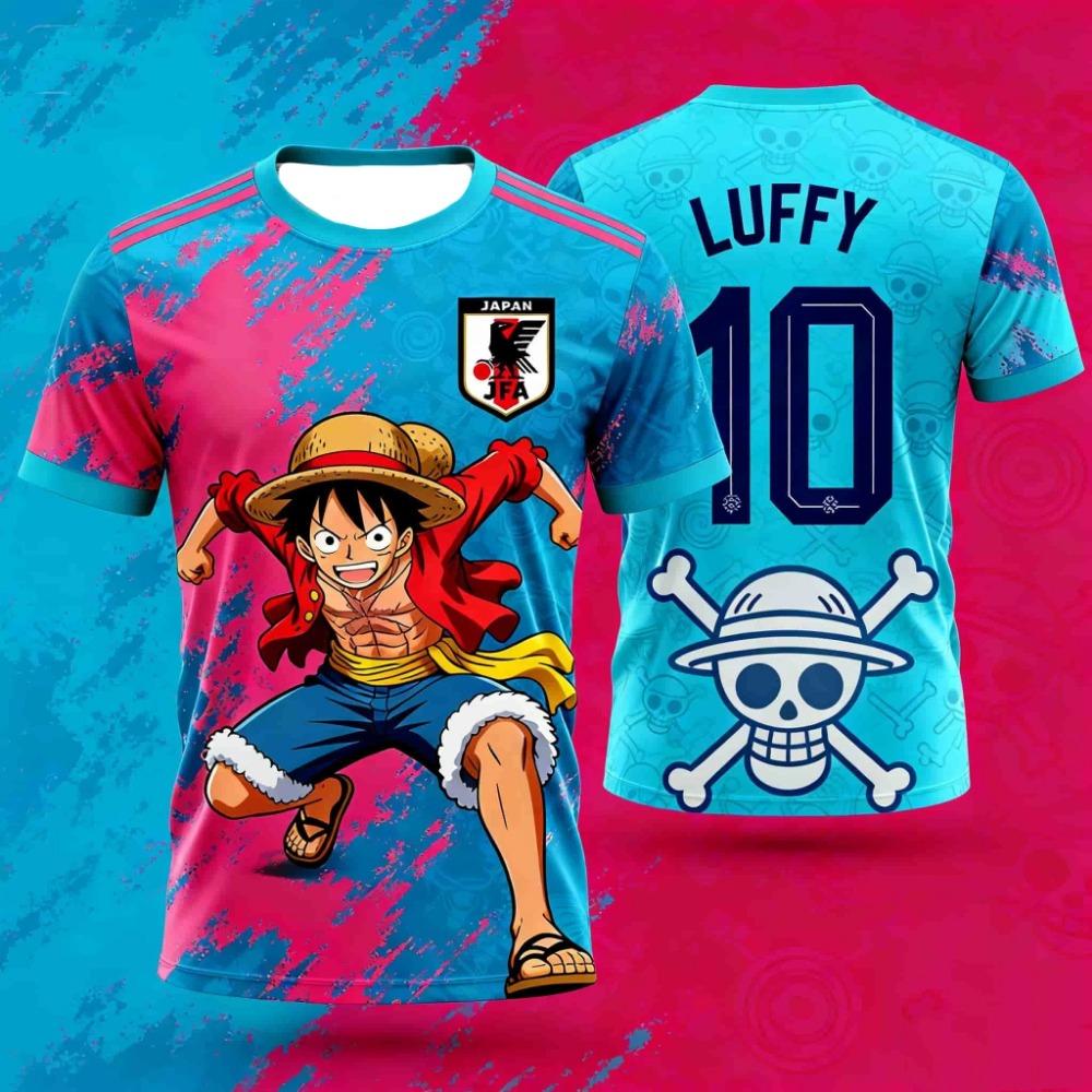 2026 Japonsko One Piece pánské rychleschnoucí tričko pro dospělé