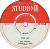 7inch Record SOUL VENDORS  ETHIOPIANS  Pupa Lick  Leave My Business Alone SO2035 Studio One 1967 UK Reggae Ska  Dub Used