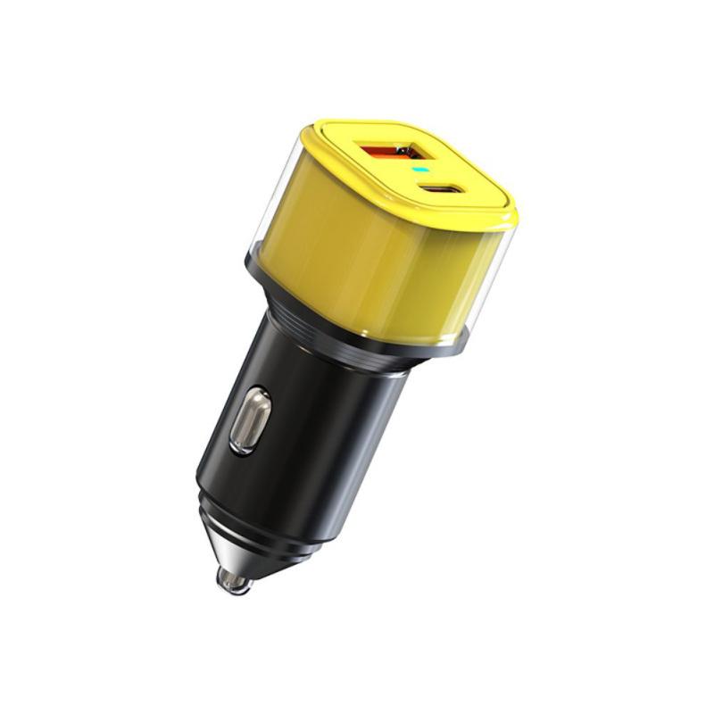 USB Car Charger Adapter, Multiport USB Super Fast Charging Power Adapter For Most Cellphones,