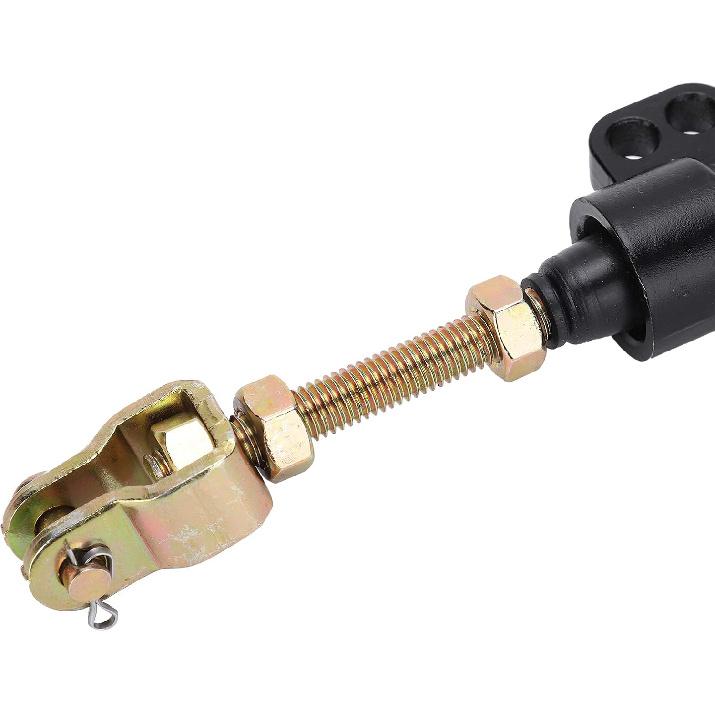 Universal Rear Brake Master Cylinder, Rear Foot Brake Hydraulic Master Cylinder Pump for Motorbike ATV Dirt Bike(Black)