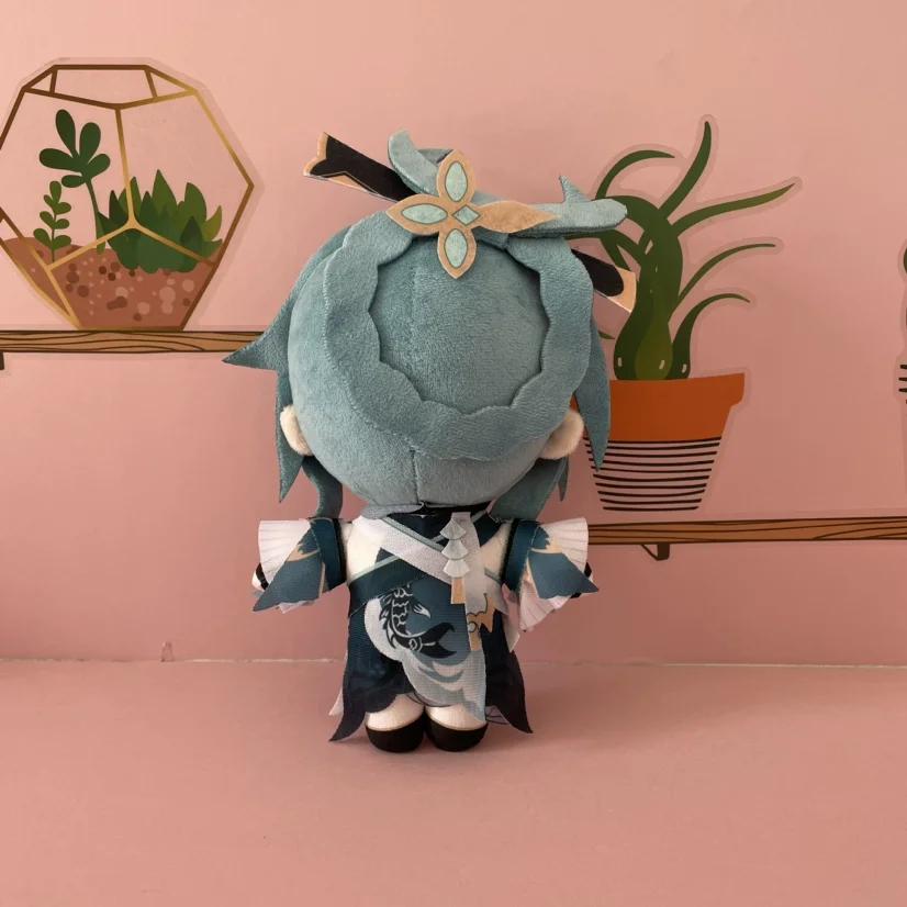 Плюшева лялька Косплей Мадам Пін з Genshin Impact 20 см Аніме Персонаж Мила М'яка Набита Іграшка Для Шанувальників Гри