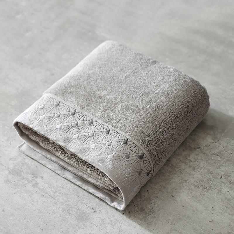 7A Antibakterielles Premium-Badetuch aus langstapeliger A-Klasse-Baumwolle