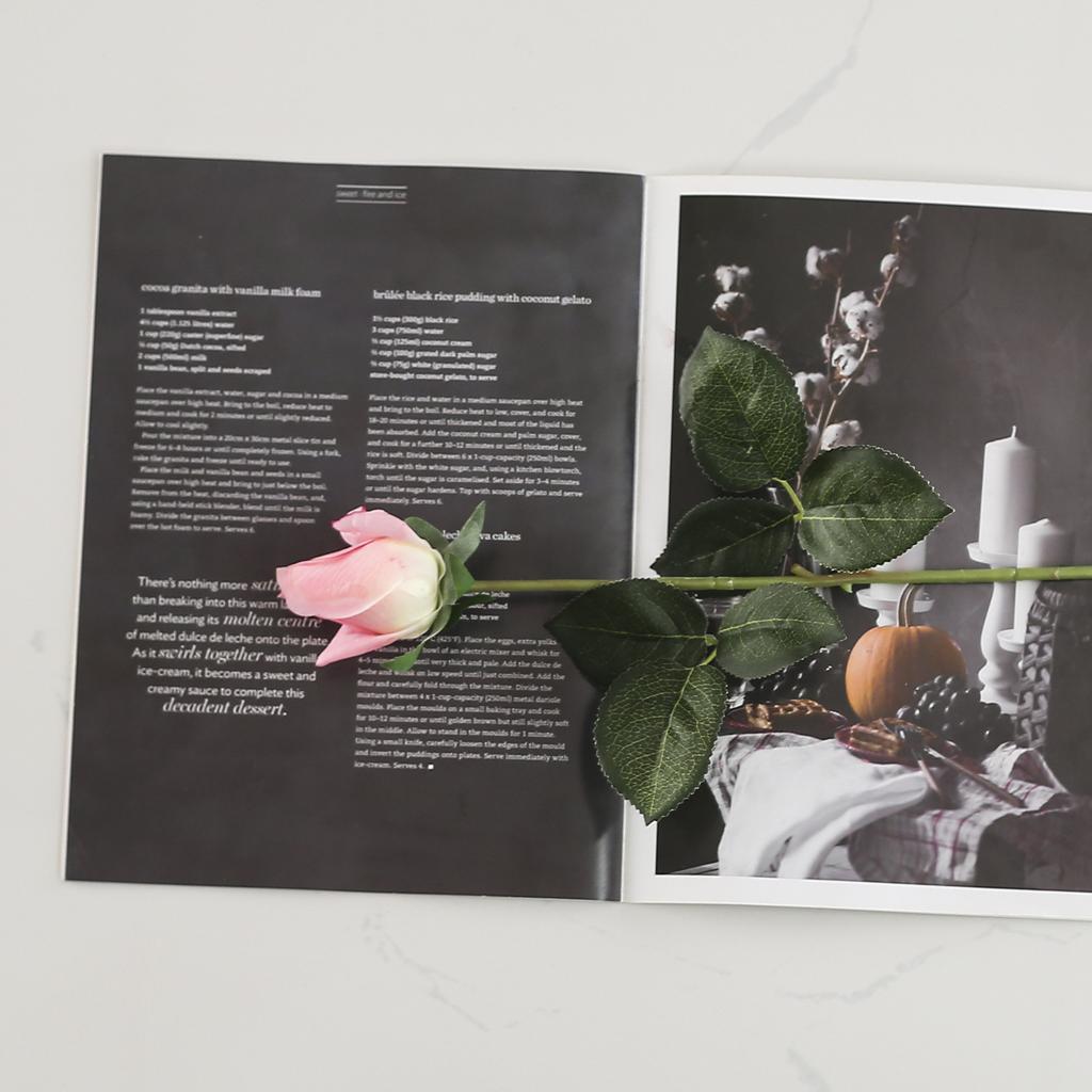 Simulation Moisturizing Rose Bud Living Room Decoration Tv Cabinet Flower Arrangement Silk Flower Fake Flower Bouquet Photography Ornament