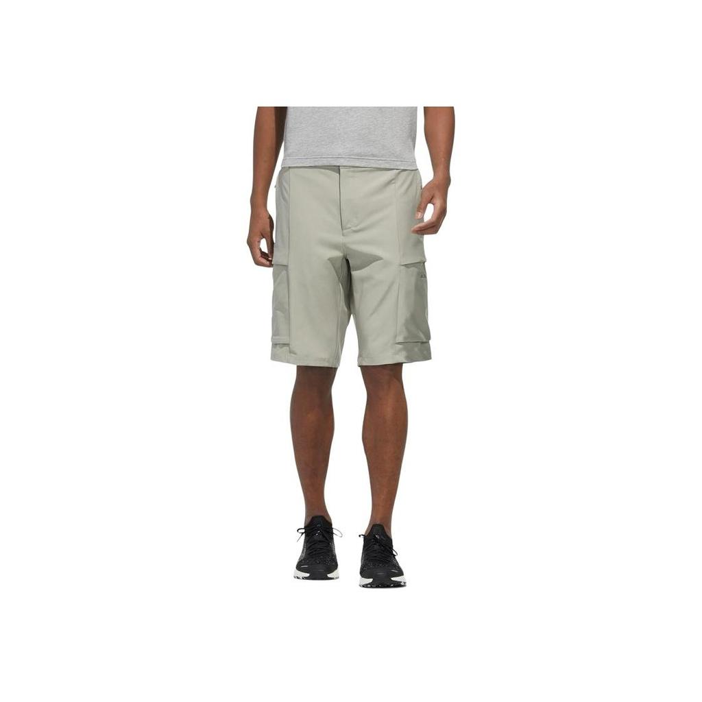 Adidas Xplr Cargo Shorts With Outdoor Pockets Men Bottoms Leather-Grey FN0787