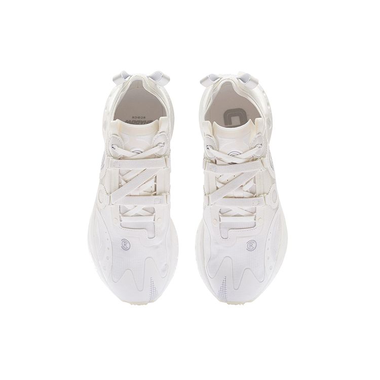Li Ning Absolute Shadow CRC Fabric Synthetic Leather Shock Absorbing Non-Slip Wear-Resistant Breathable Low-Top Sports Casual Shoes AZGS083-1