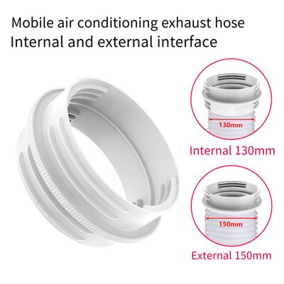 AC Hose Adapter Portable Air Conditioner Exhaust Hose Coupler Easy To Install Tool-free AC Hose Connector Accessories