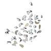 100Pcs/set Elegant Rhinestones 3D Nail Art Crystal Rhinestones Nail Tips Decor