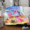 Little Pony (4) Customize Your Name Blanket Multi-purpose Customizable Blanket Durable Comfort Throw For Livingroom Picnics Home Decor Bedding