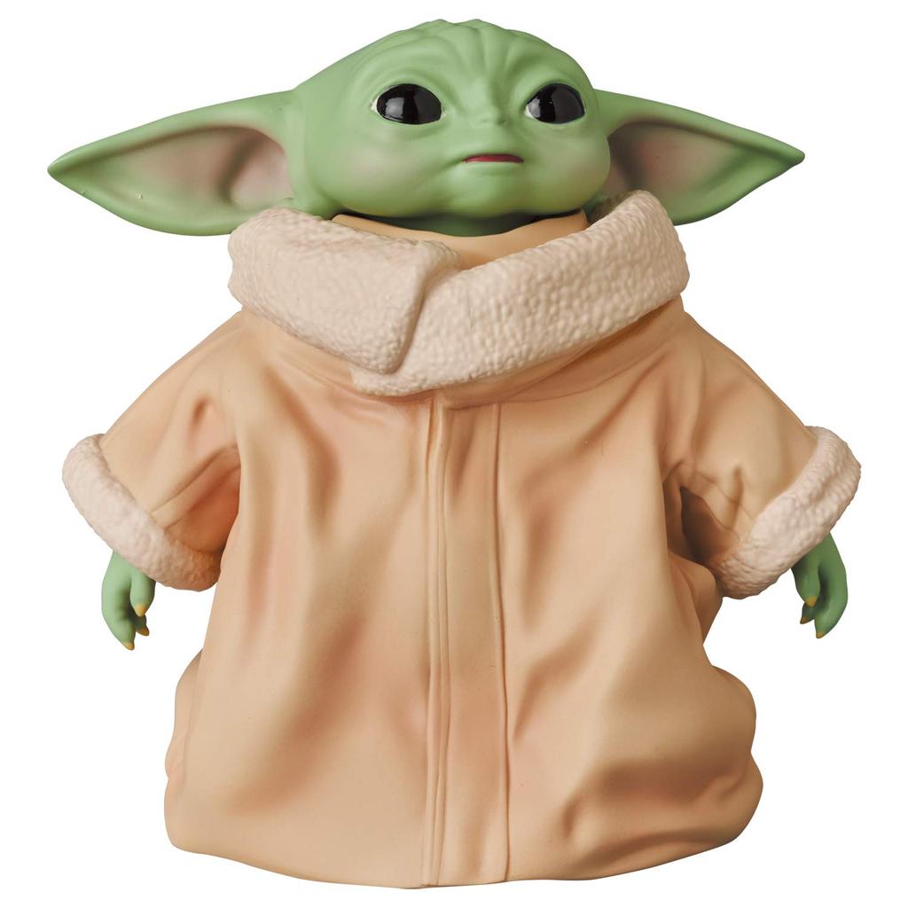 UDF Ultra Detail Figure 613 GROGU approximately 70mm fully assembled figure No. (TM) Look-Up, tall, pre-painted,