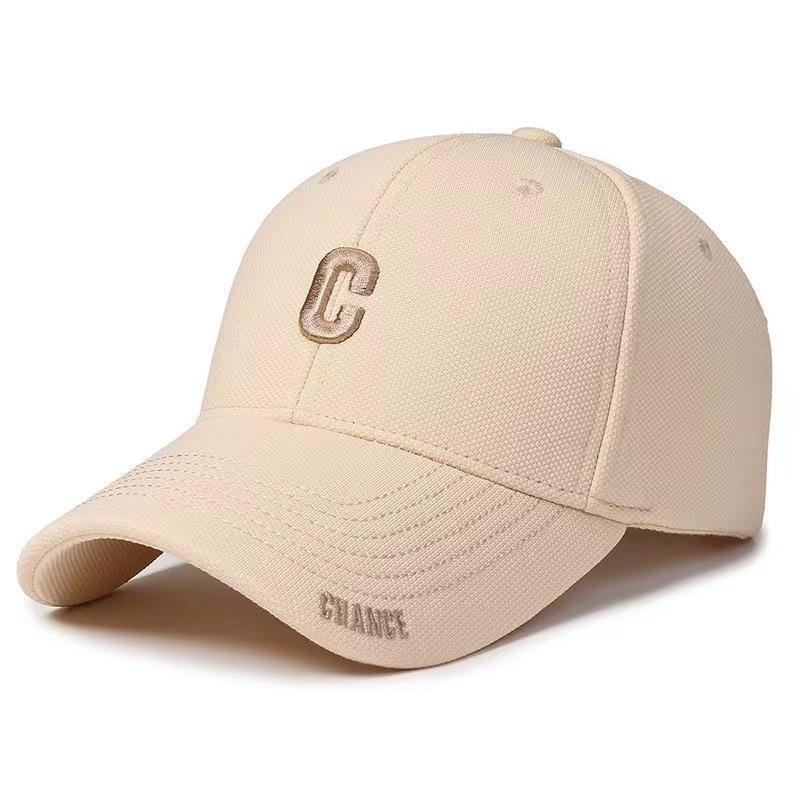 Small C Embroidery Trendy Hat Men'S And Women'S Same Embroidery Letter Baseball Cap Sun Hat Men'S Peaked Cap