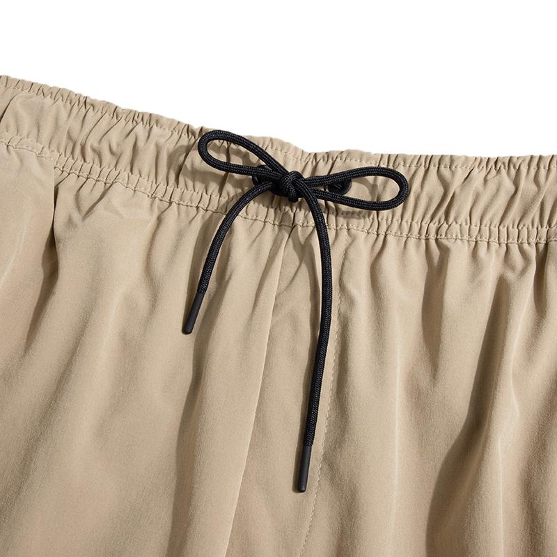 Nike Woven Breathable Solid Color Sports Pants Men Bottoms Beige FB7547-247