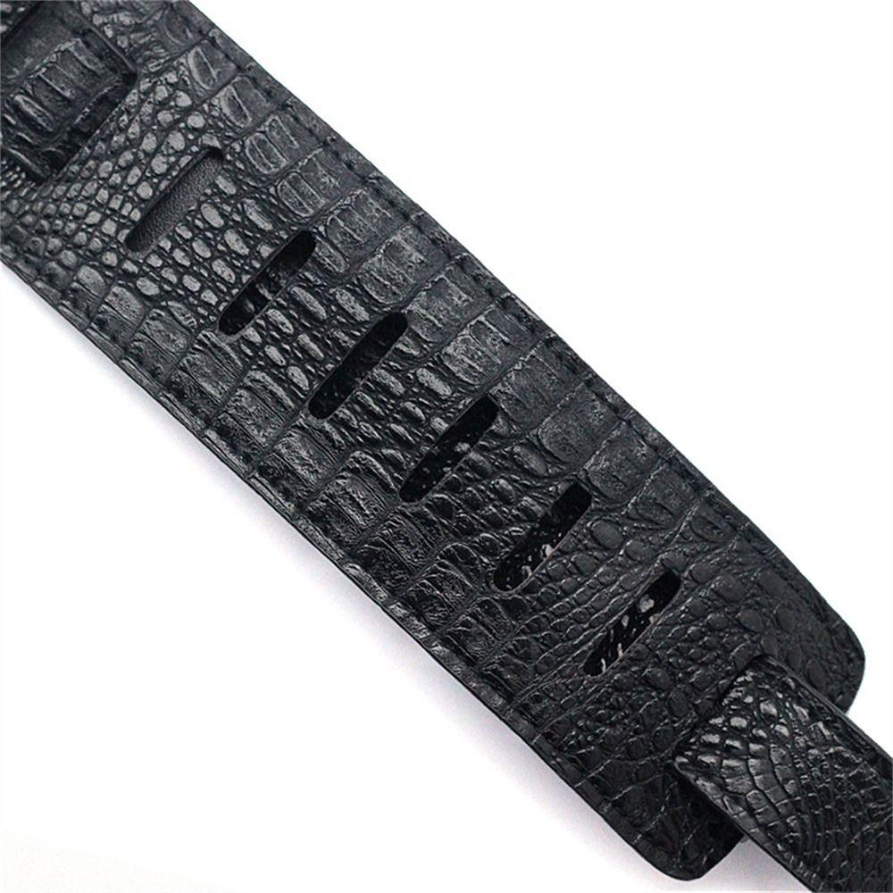 Adjustable Guitar Strap PU Leather Acoustic Guitar Strap Electric Guitar Strap  for Folk Guitar