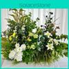 Artificial Flower Winter Pot Kalanchoe Wedding Hotel Restaurant Desktop Ornament
