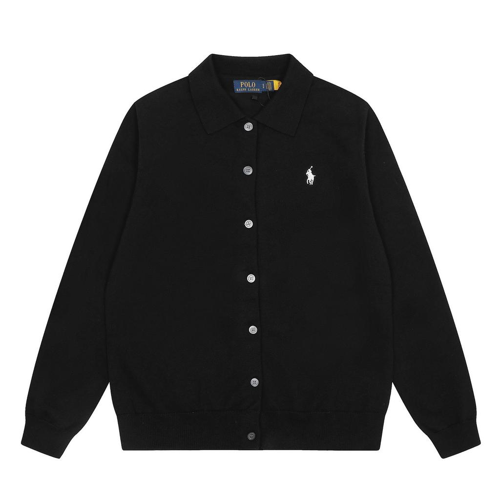 Raf25 Tidig Höst Broderad Häst Stickad Cardigan: Retro slag, enkelknäppt tröjjacka för kvinnor