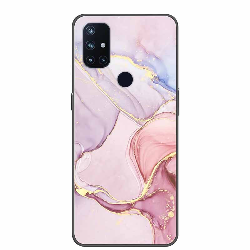 

For OnePlus Nord N100 5G Cases N100 N200 Marble Soft Silicone Back Cover for OnePlus Nord N 100 Phone Case Shockproof Coque Nord N200